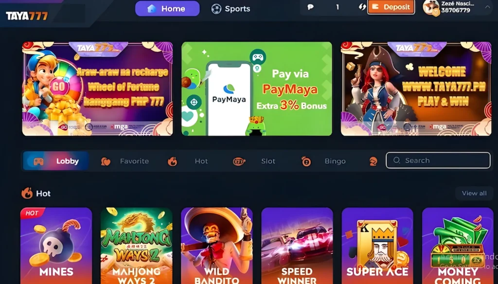 Taya 777 casino apk